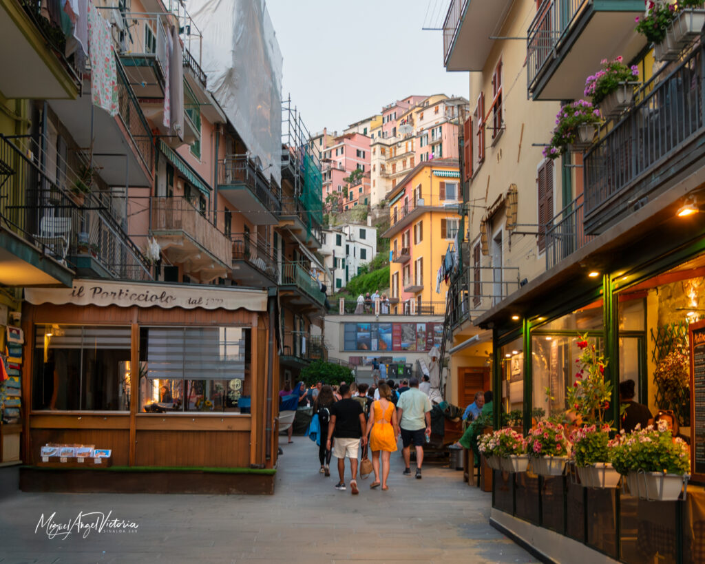 Calle principal Manarola - Cinque Terre